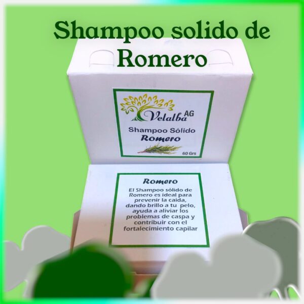 Shampoo Sólido de Romero (60 Grs)